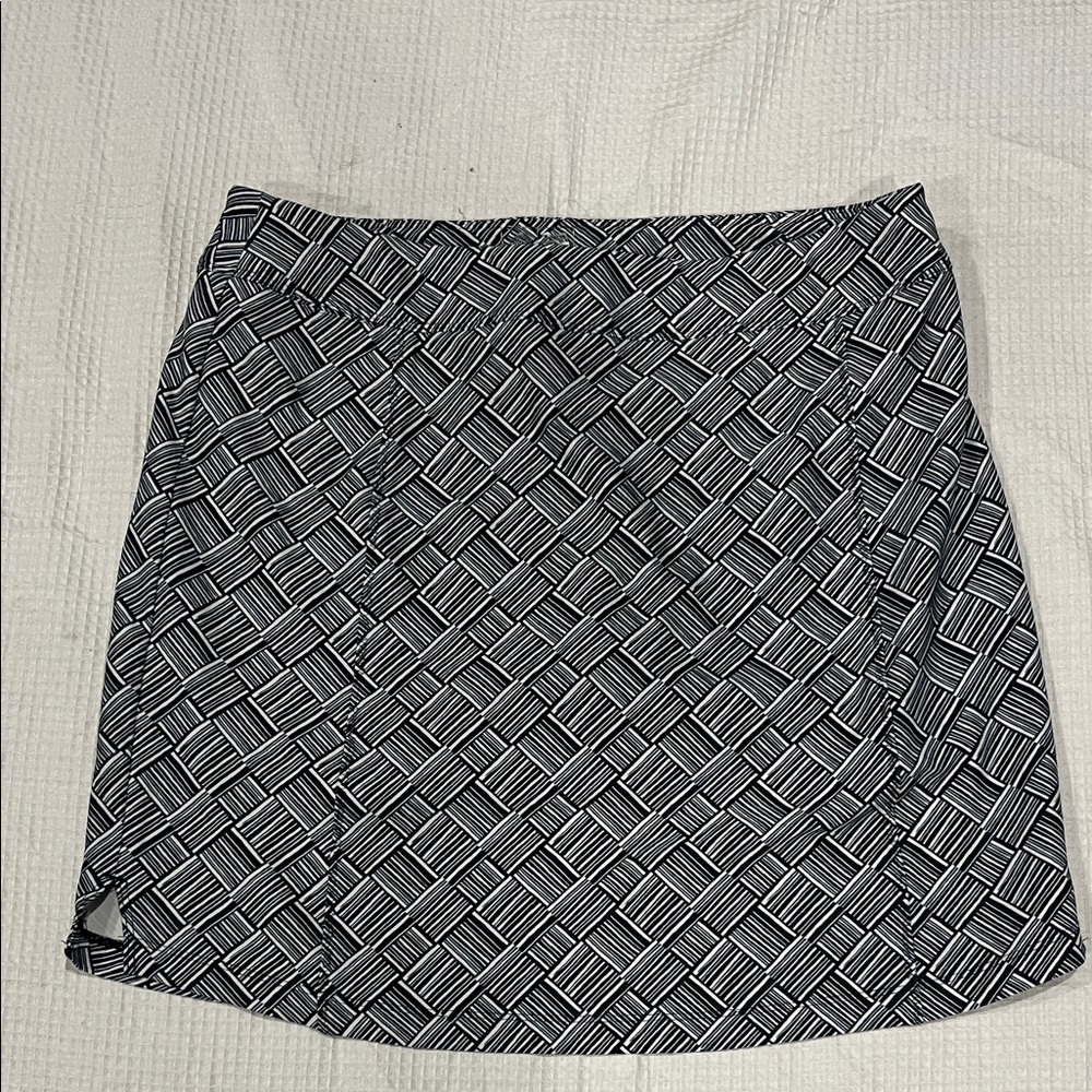 Adidas Black and White Golf Women's Skirt